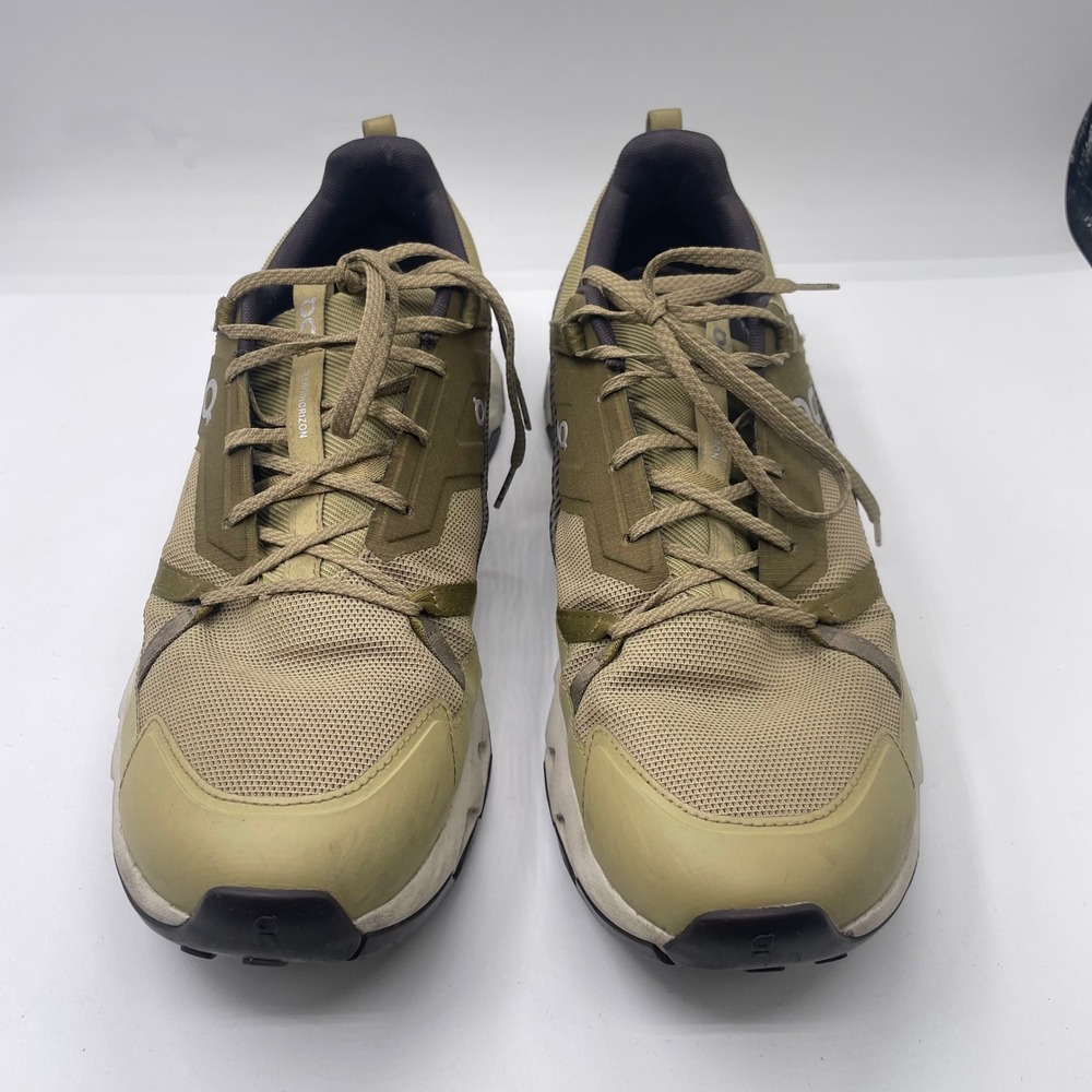 On Cloud horizon Hiking Shoes Men's 11.5 Olive Green Trail Running